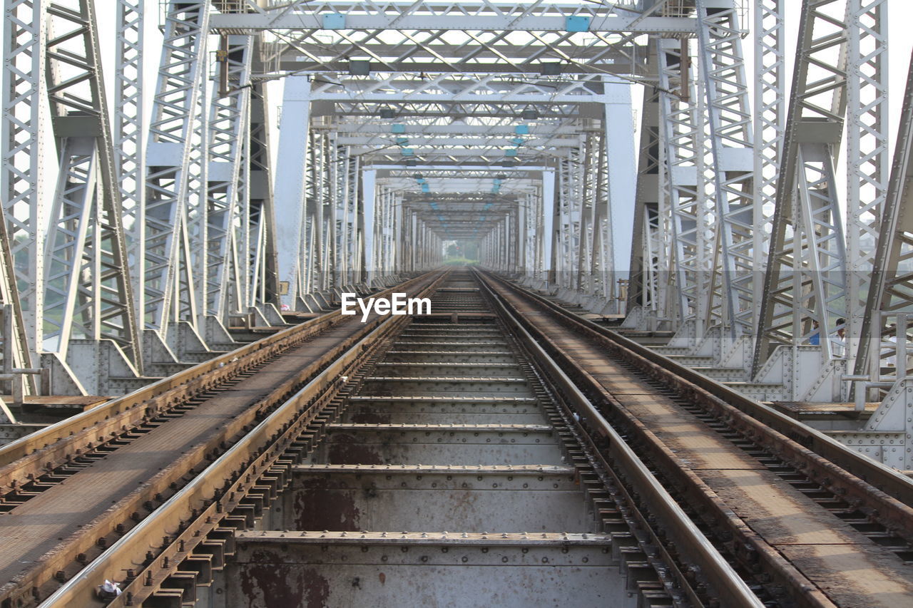 View of railroad tracks