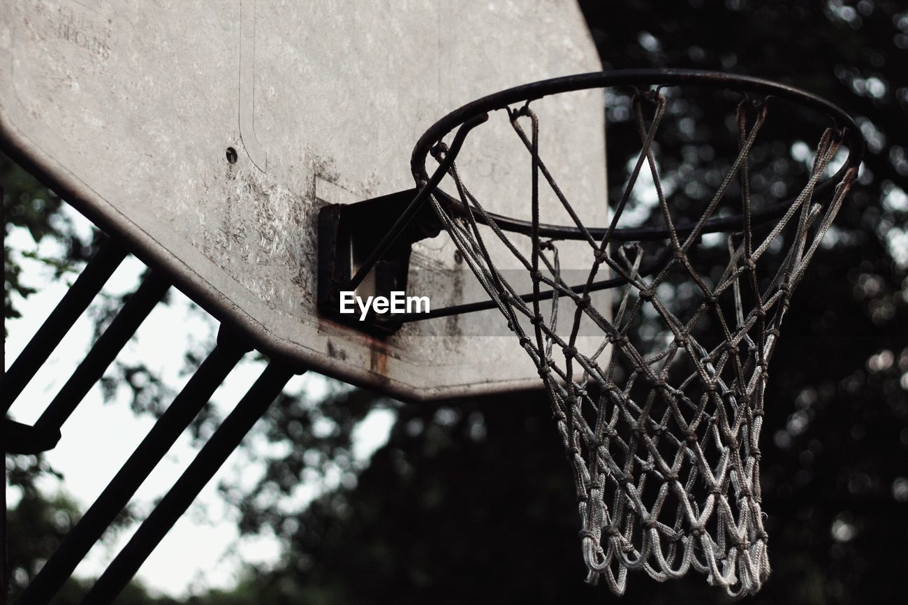 Close Up Of Basketball Hoop Id 90589201
