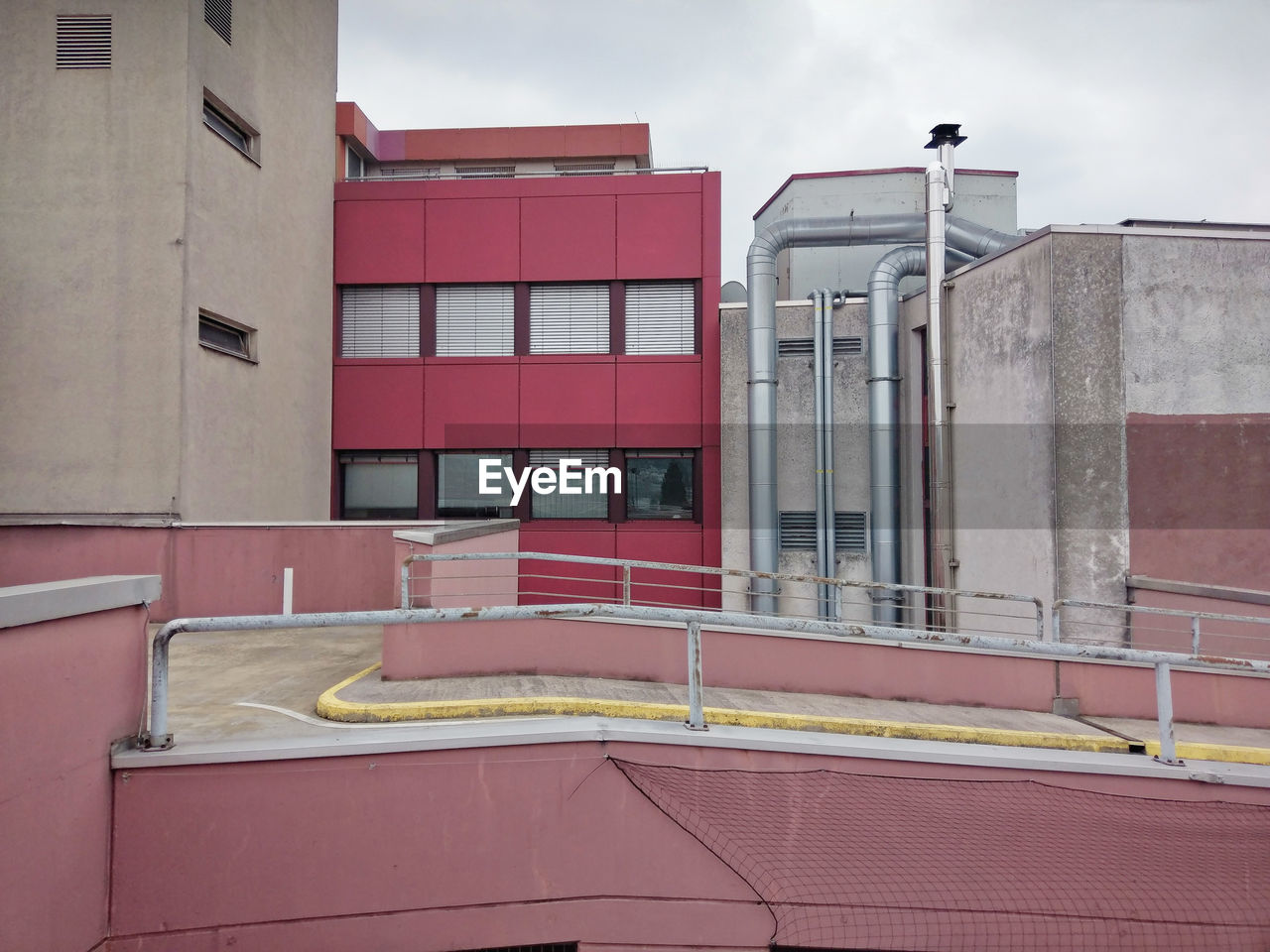 View From Top Deck Of The Parking Garage City On Eyeem