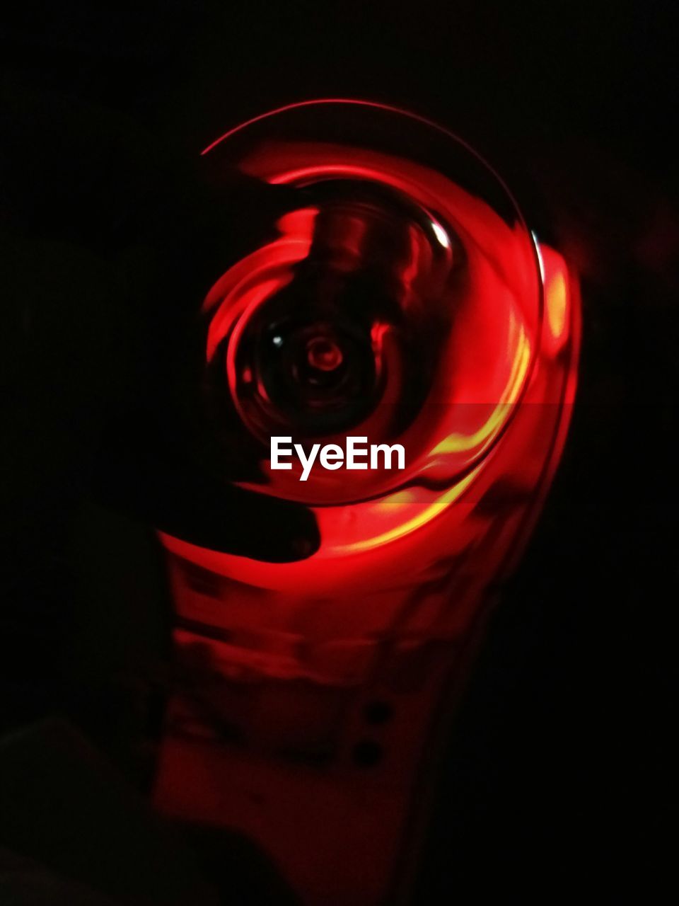 CLOSE UP OF RED CANDLE