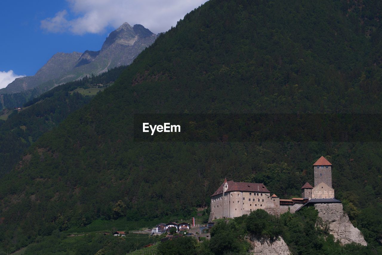 Tyrol castle near tyrol village