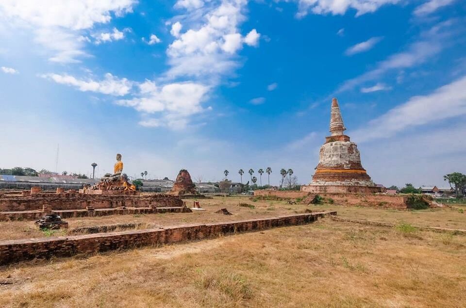 VIEW OF TEMPLE AGAINST SKY