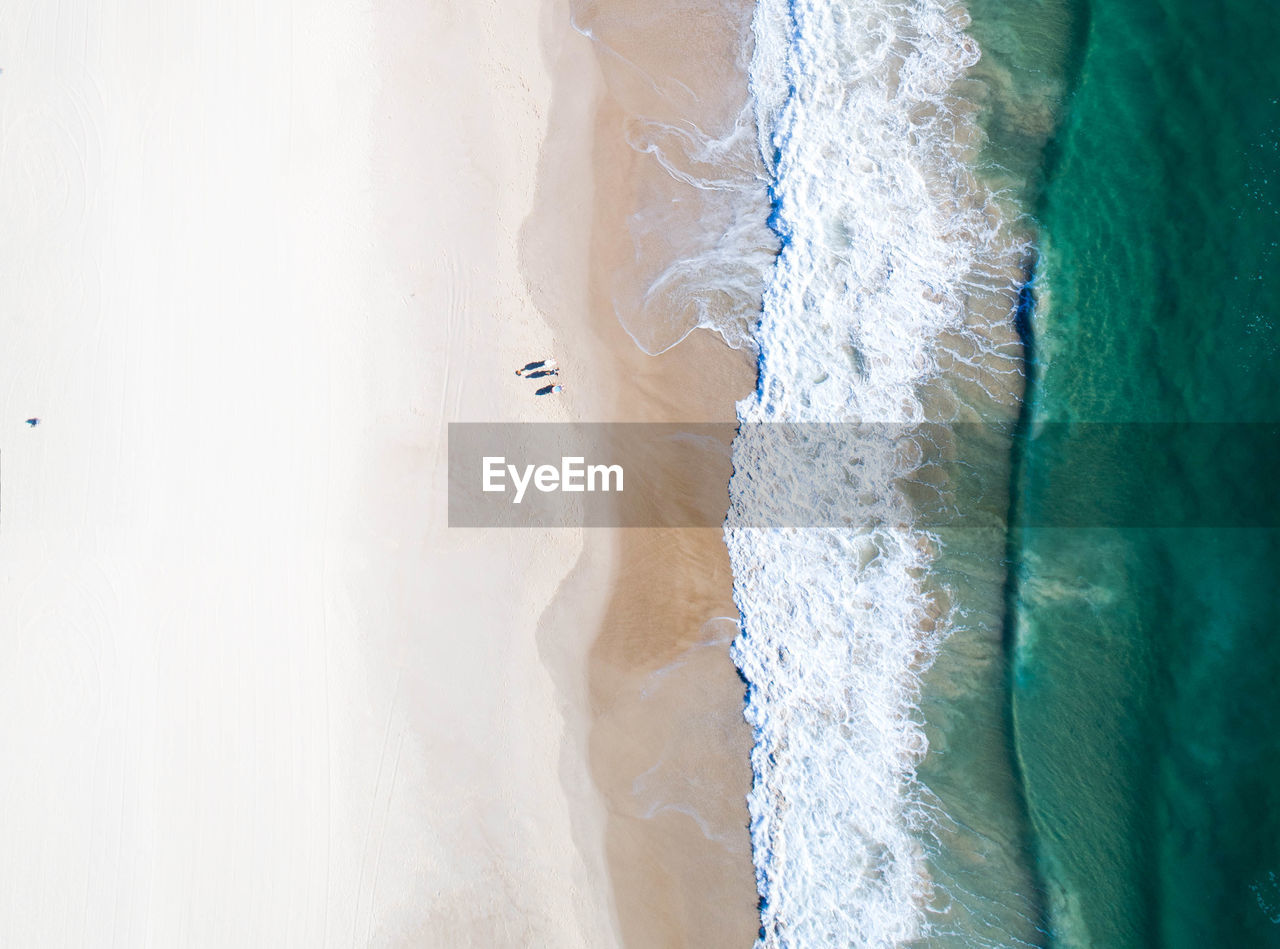 Aerial view of beach