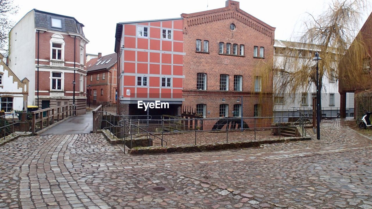 RESIDENTIAL BUILDINGS AGAINST SKY