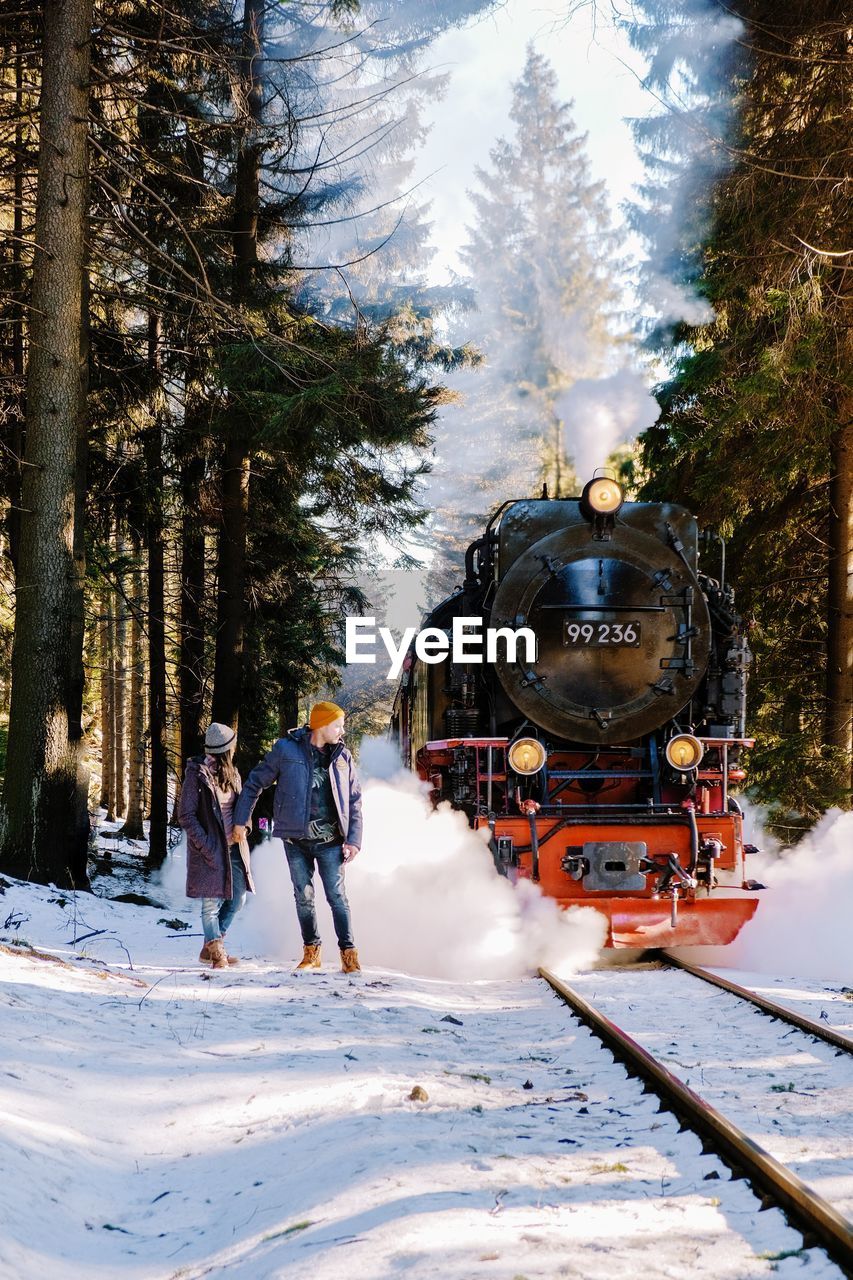 Steam Train Harzmountains Harz Couples Man Woman Eyeem