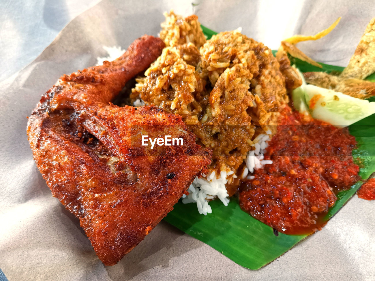 Nasi Kukus Malaysian Traditional Food With Id 139170524