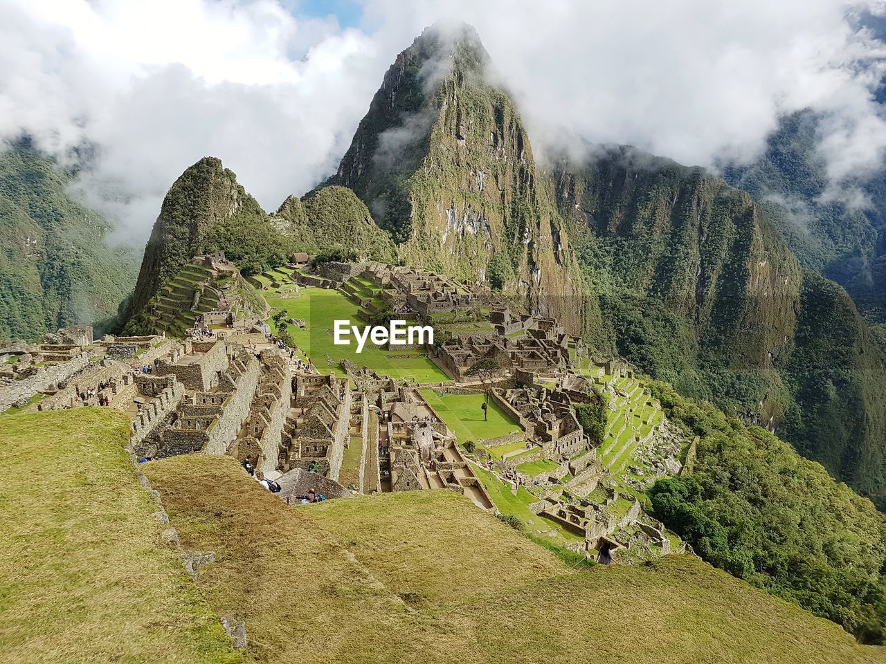 Mountains at machu picchu