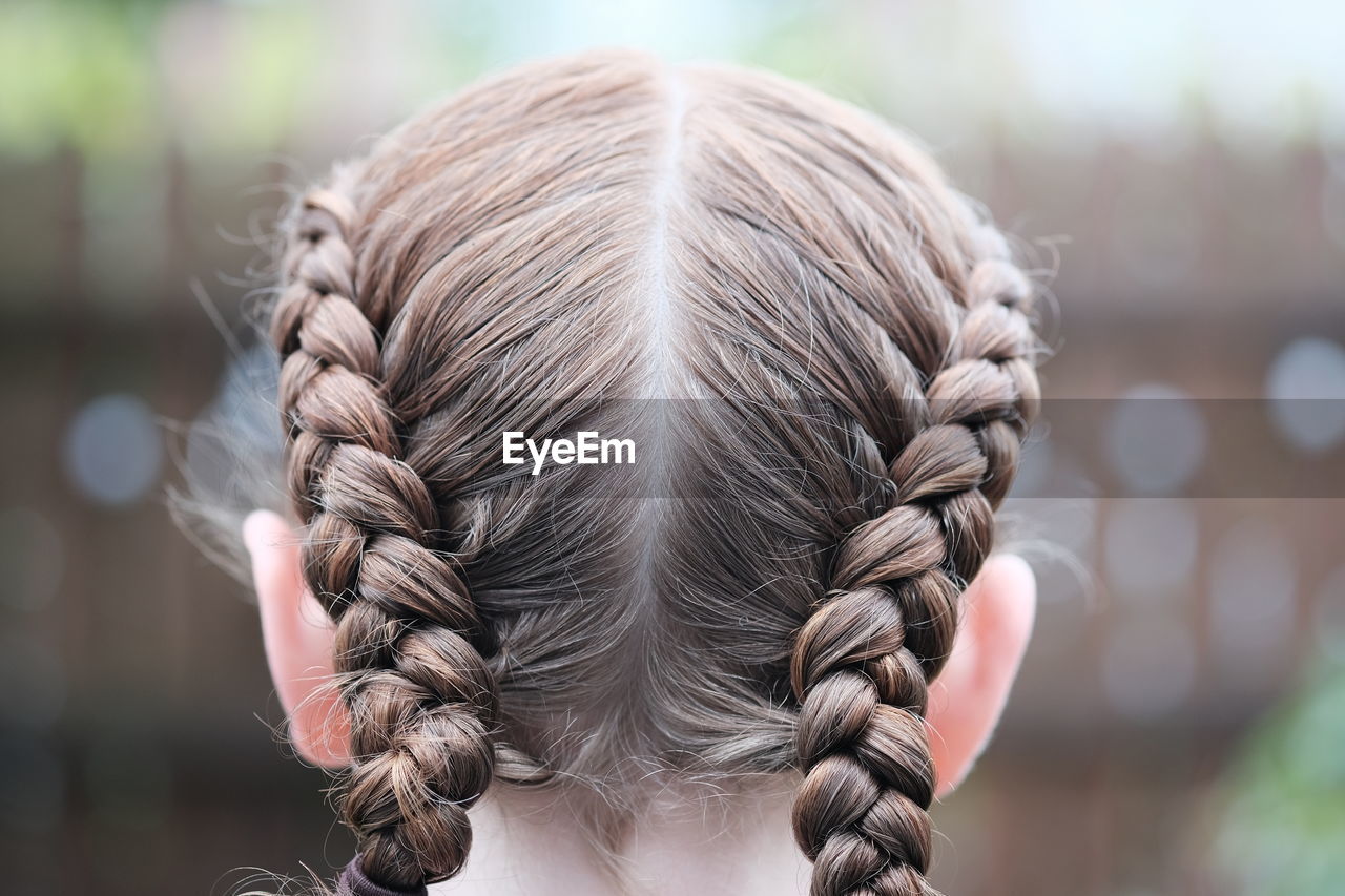 Close Up Of Girl With Braided Hair On Eyeem