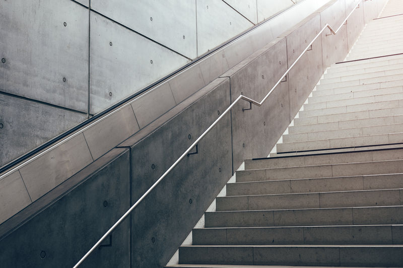 Low Angle View Of Stairs In Subway Station Id 113820309
