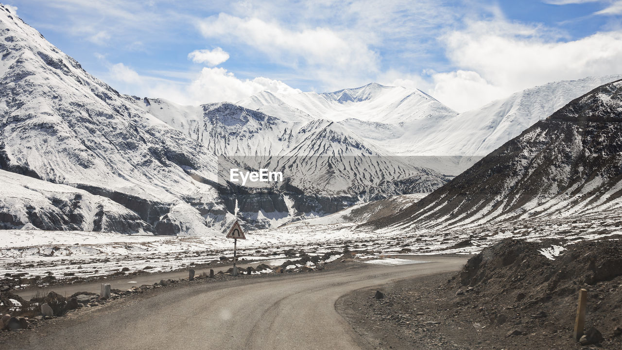 SNOWCAPPED MOUNTAINS AGAINST SKY