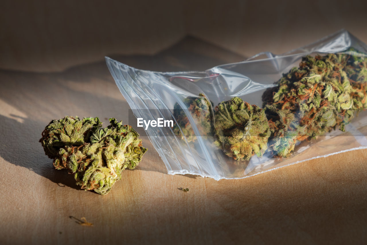 Bag of marijuana