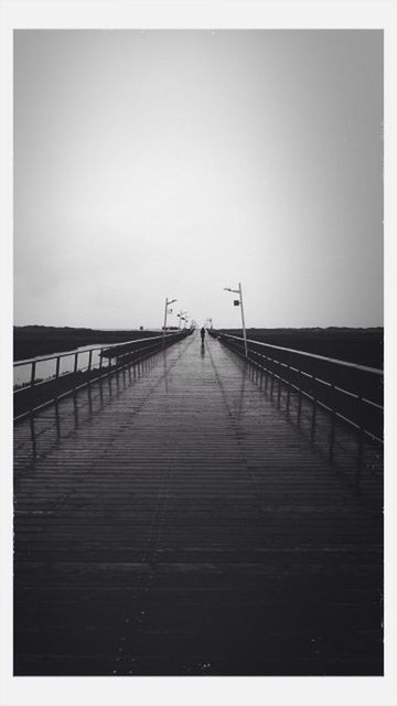 VIEW OF PIER OVER WATER