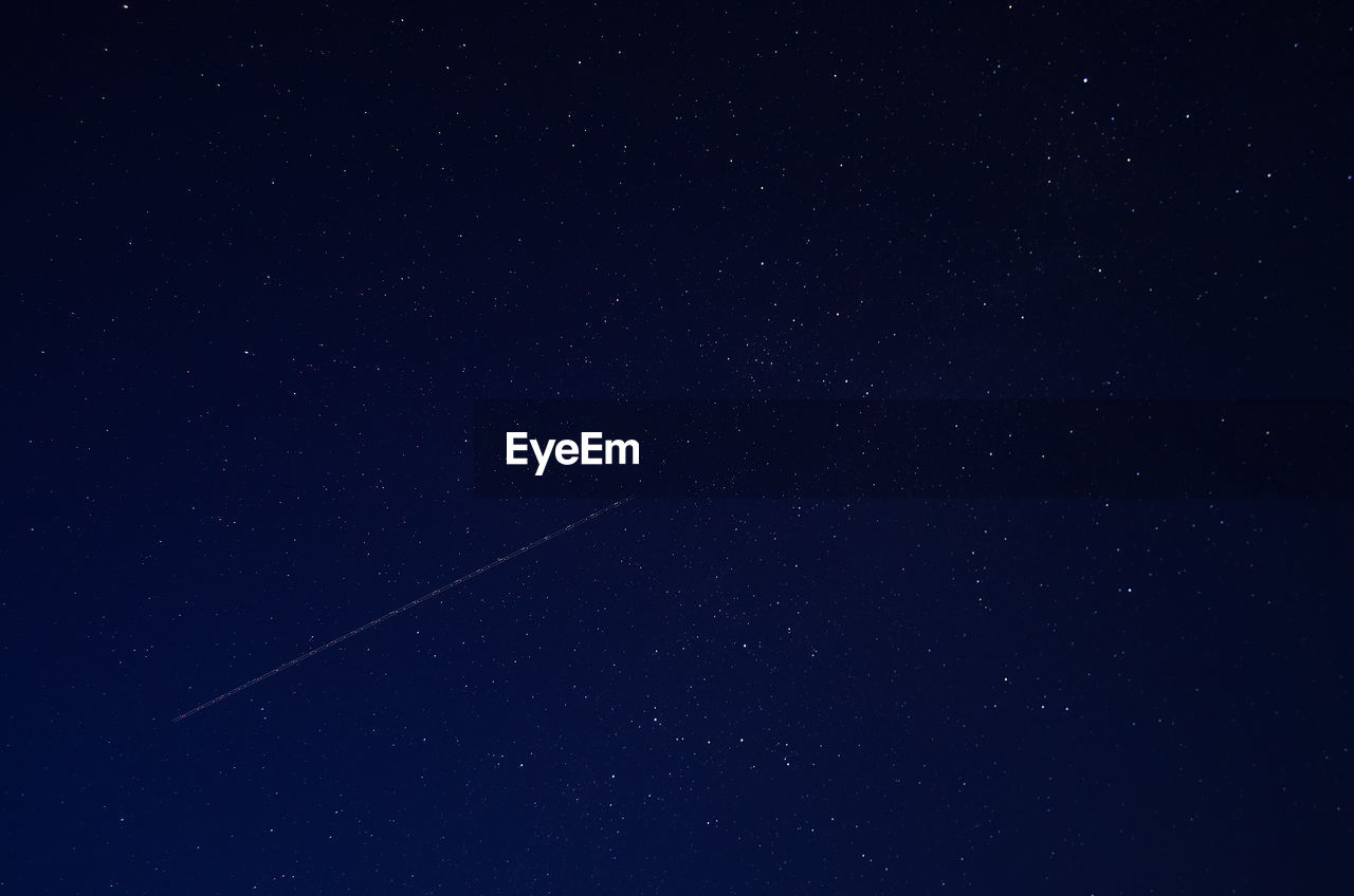 LOW ANGLE VIEW OF STARS IN SKY