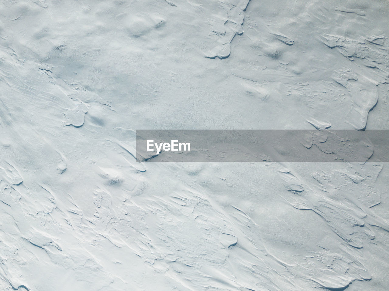 Full frame shot of snow covered field