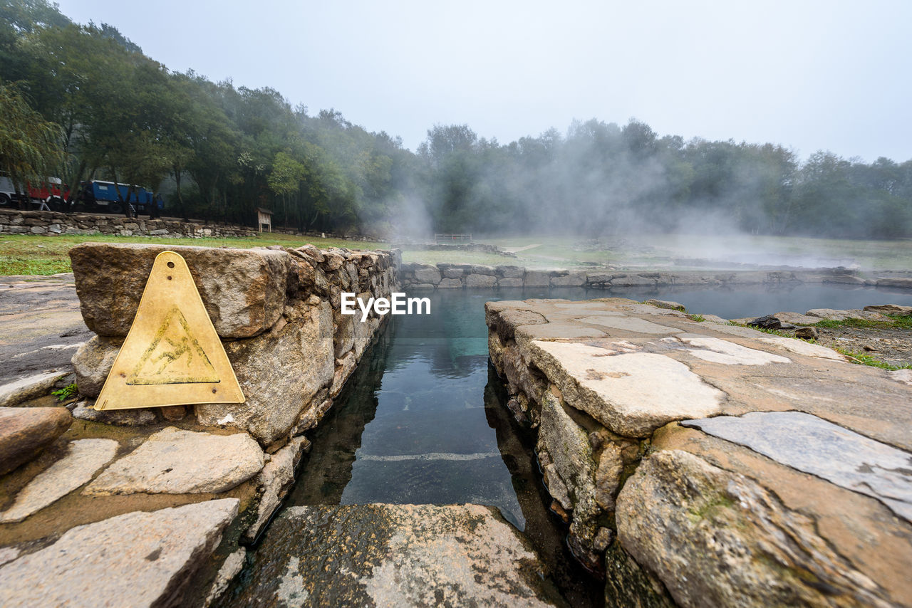 Natural Roman Baths Outdoors With Hot Steam And On Eyeem