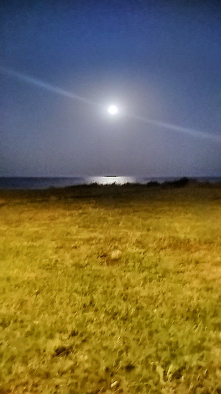 Nature Sun Moon Field Landscape Beauty In Eyeem
