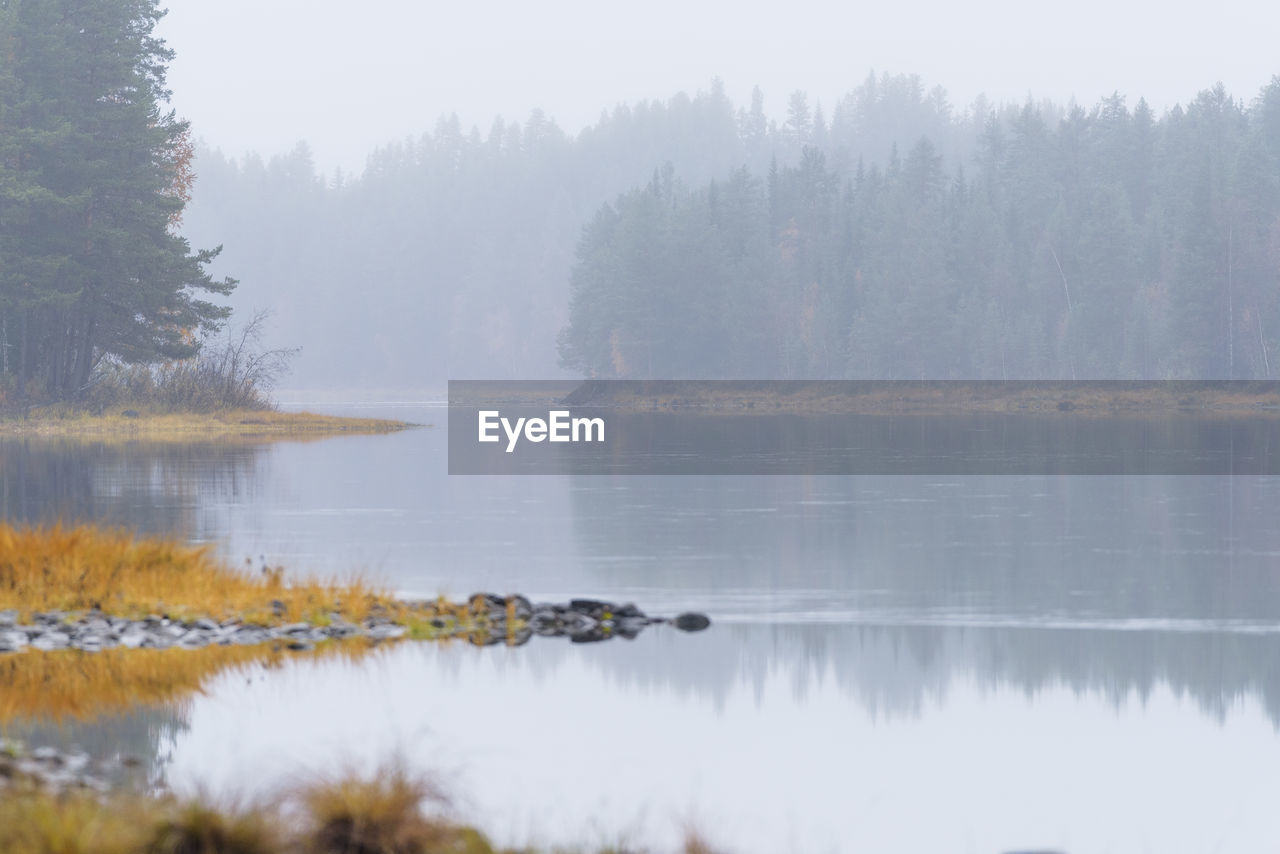 Scenic view of river