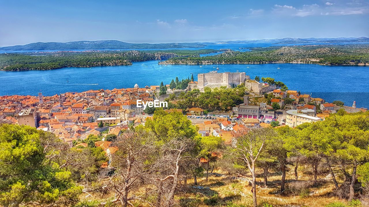 Hdr Blue Sky See Croatia Sibenik Sibenik Croatia Eyeem