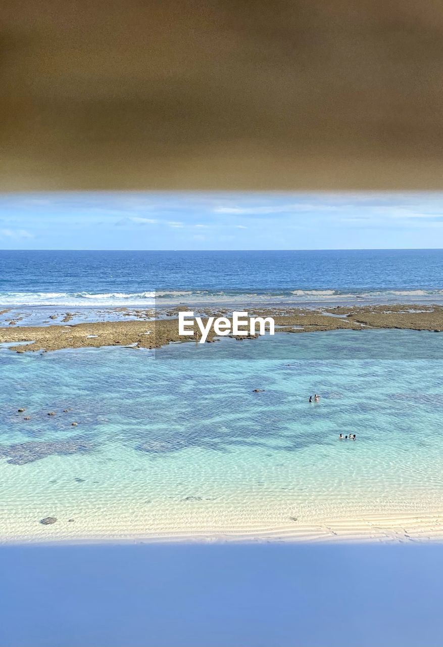 VIEW OF SEA AGAINST SKY