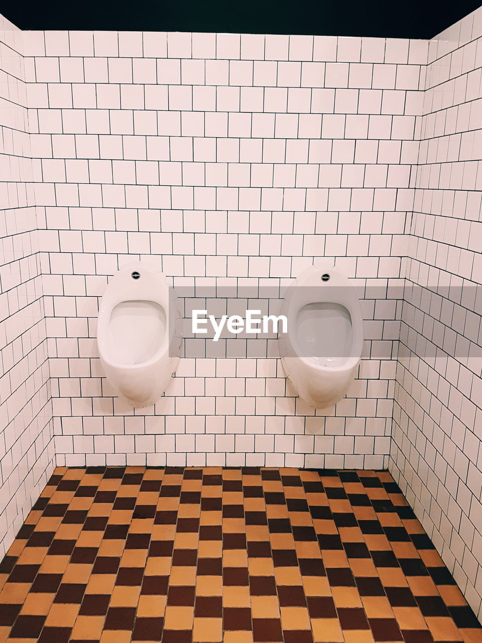 Interior of empty bathroom