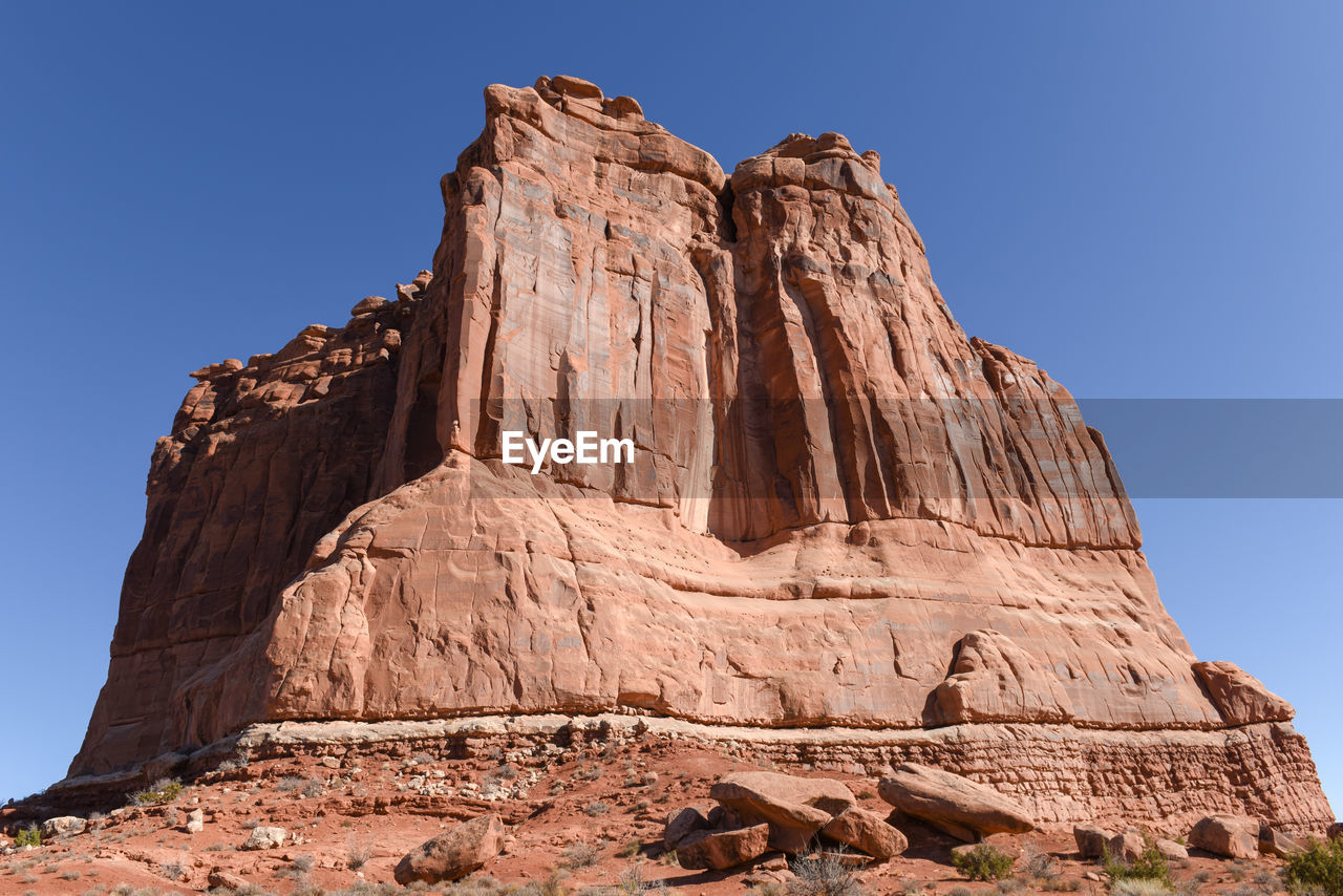 The courthouse towers, arches national park
