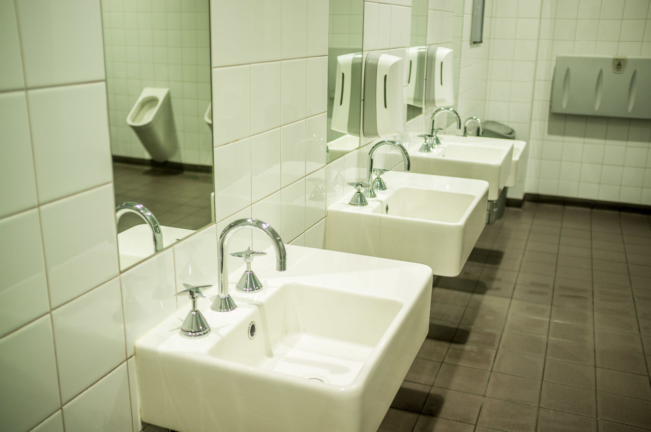Sinks In Public Restroom On Eyeem