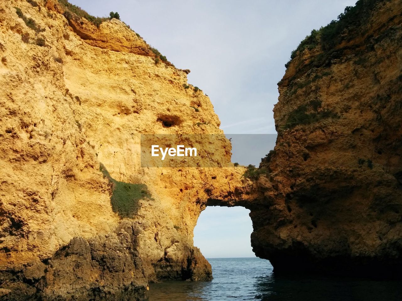 Beauty In Nature Blue Blue Water Cliff Idyllic No On Eyeem