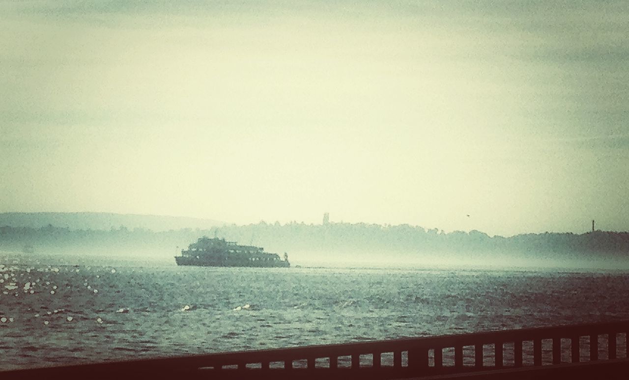 VIEW OF SEA AGAINST SKY