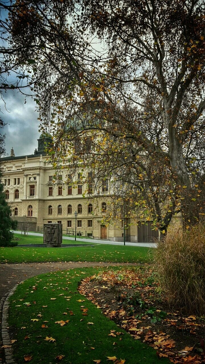 Theater Plzen Czech Republic Autumn Garden City On Eyeem
