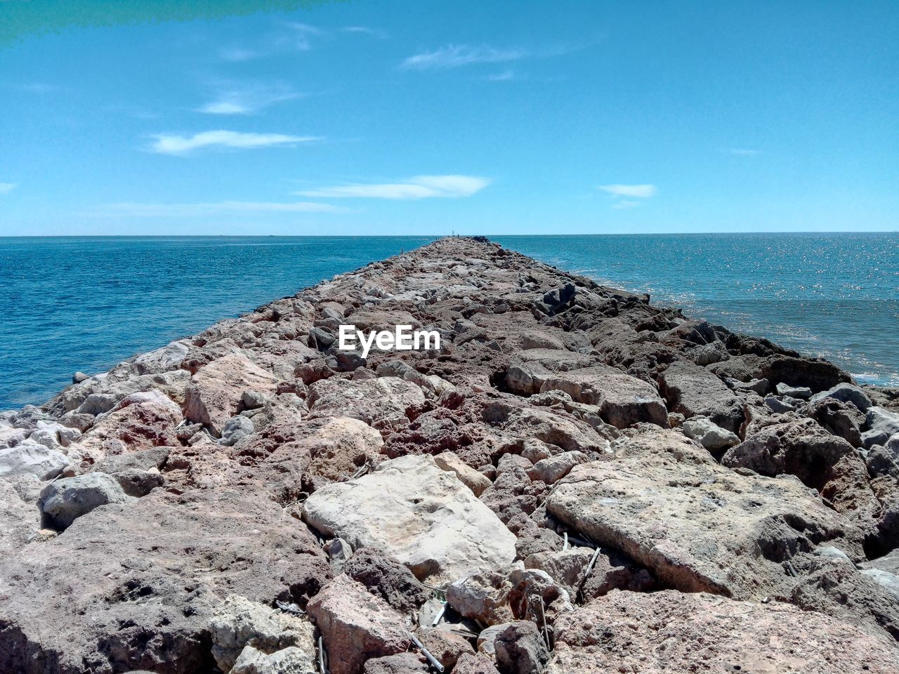 Scenic view of calm sea