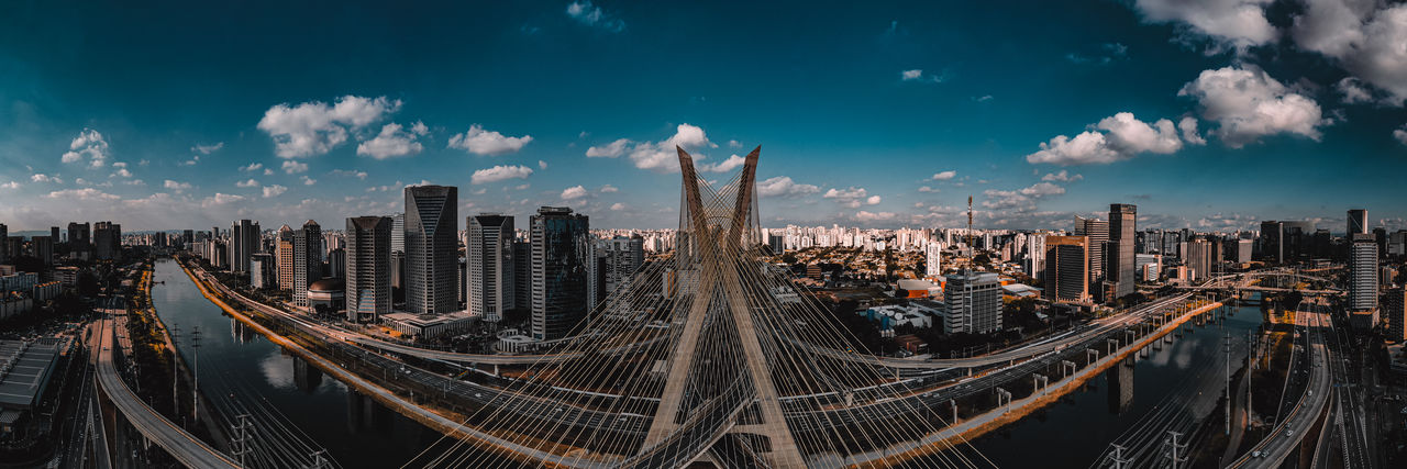 Aerial view of cityscape