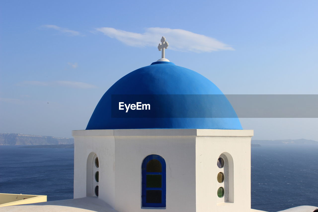 Santorini Greece Architecture Blue Built Structure Eyeem