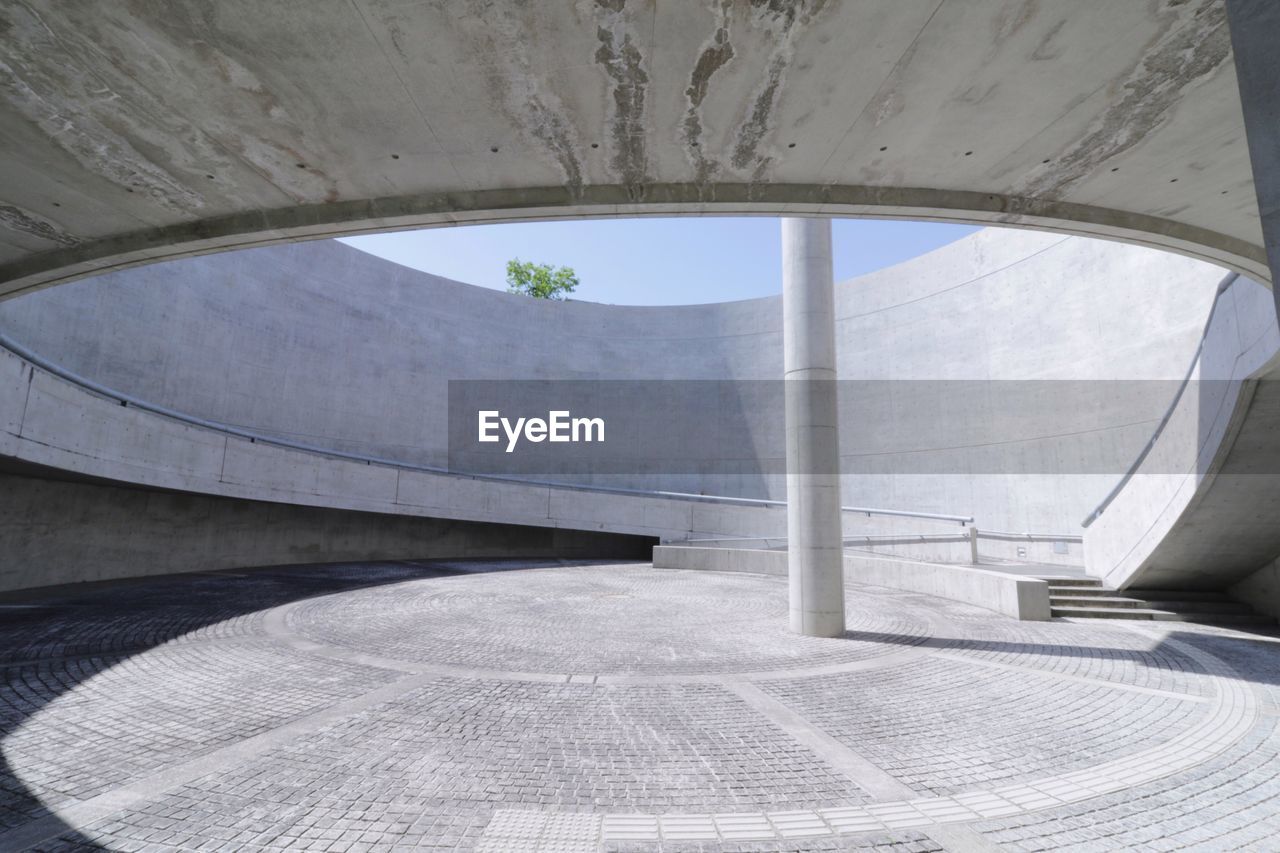 Empty space of built structure