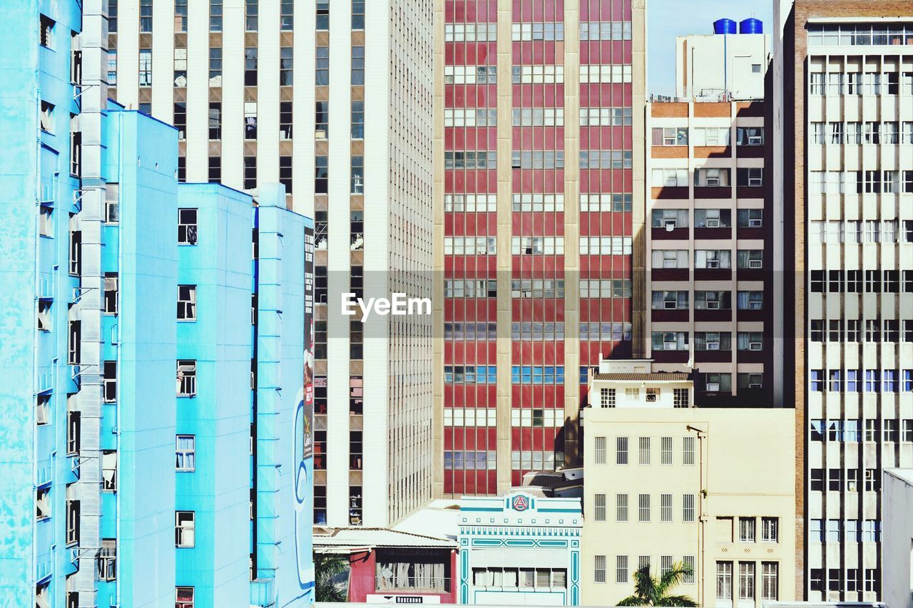 View of buildings in city
