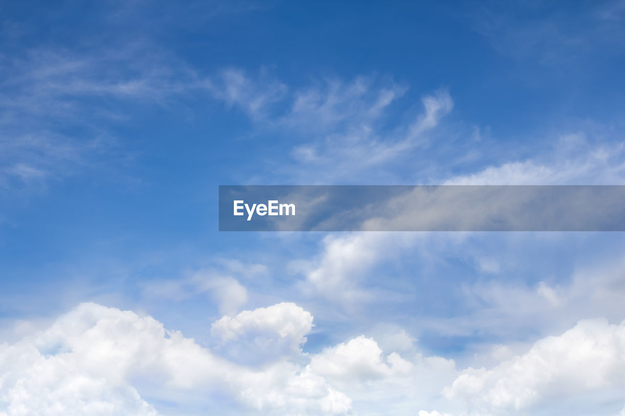 LOW ANGLE VIEW OF CLOUDSCAPE
