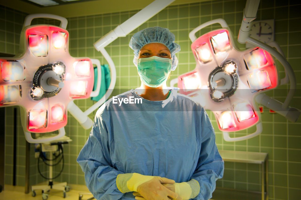Portrait of a surgeon