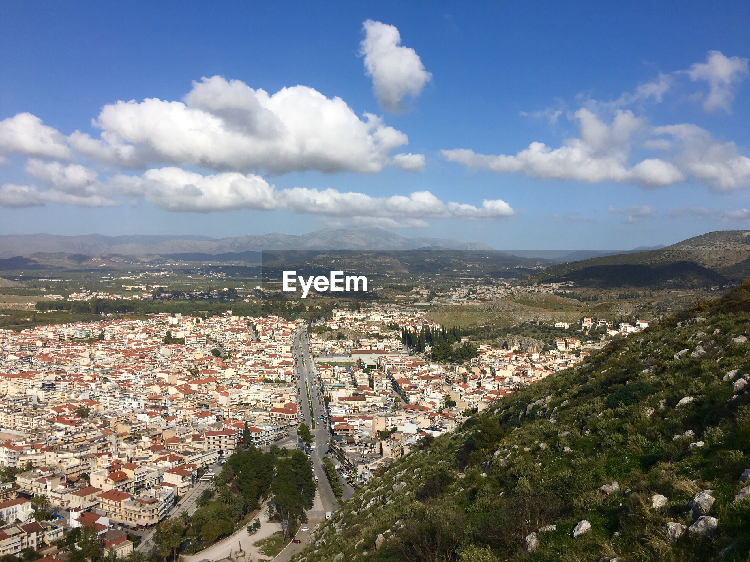Aerial view of city | ID: 83380047
