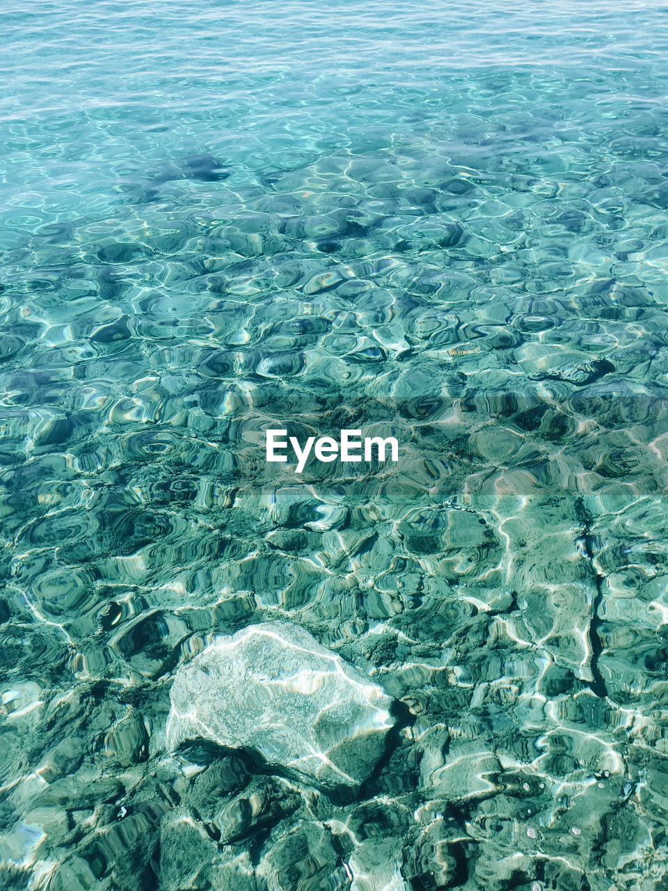 Full frame shot of turquoise sea