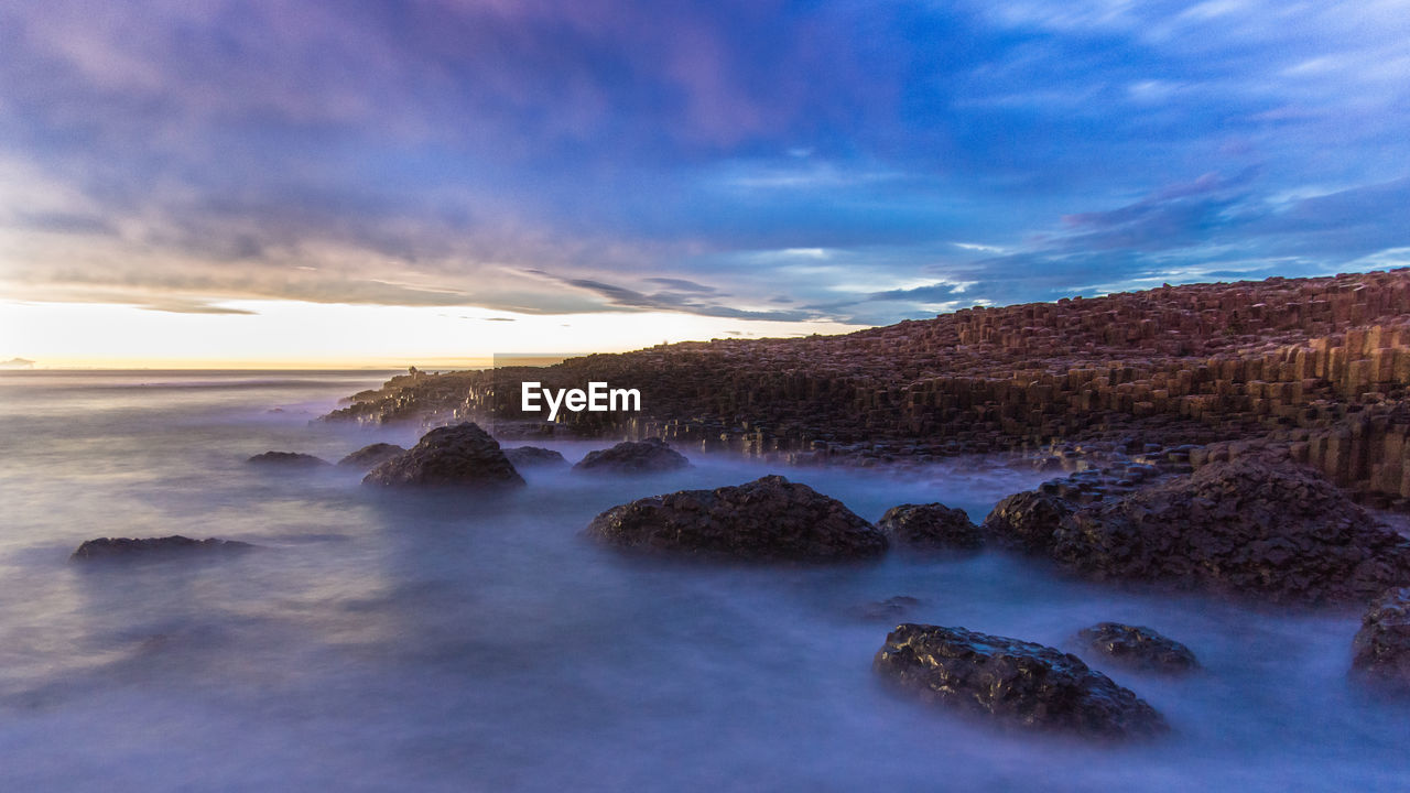 The giant's causeway at 11pm
