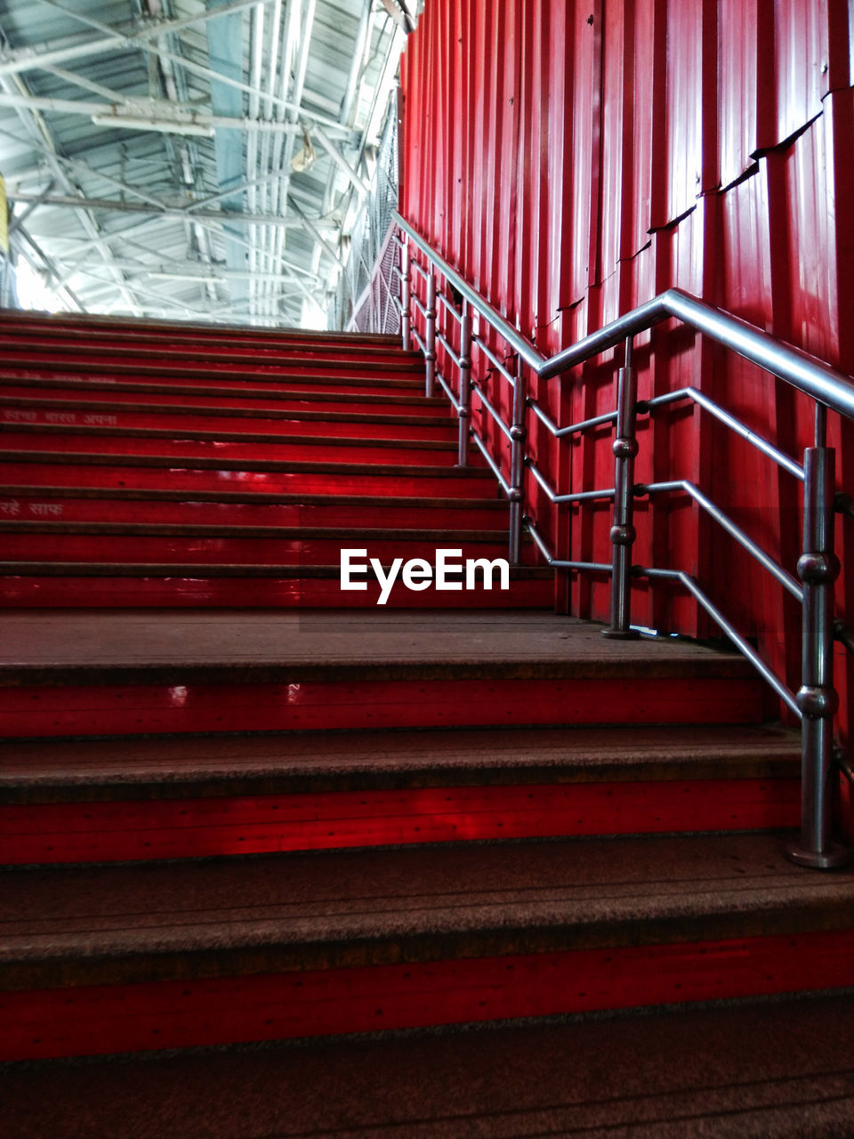 Red Spiral Staircase Steps And Staircases Steps Staircase Railing Architecture The Still Life Photographer - 2018 EyeEm Awards The Traveler - 2018 EyeEm Awards The Street Photographer - 2018 EyeEm Awards A New Perspective On Life The Art Of Street Photography
