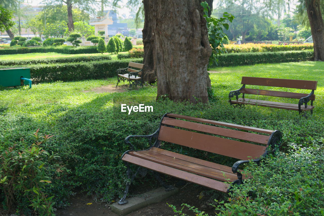 Benches In The Park Samilar Beach Songkhla On Eyeem