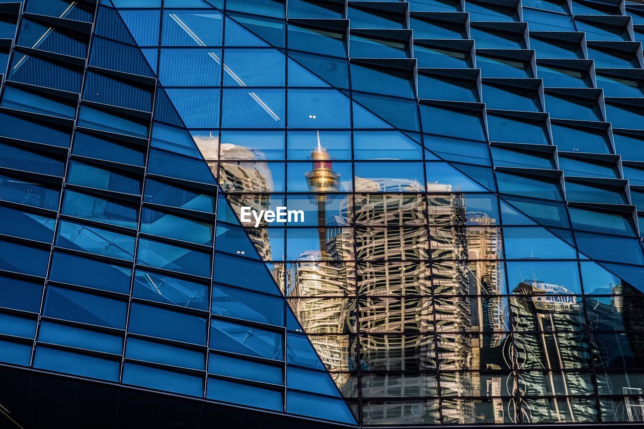 LOW ANGLE VIEW OF OFFICE BUILDING