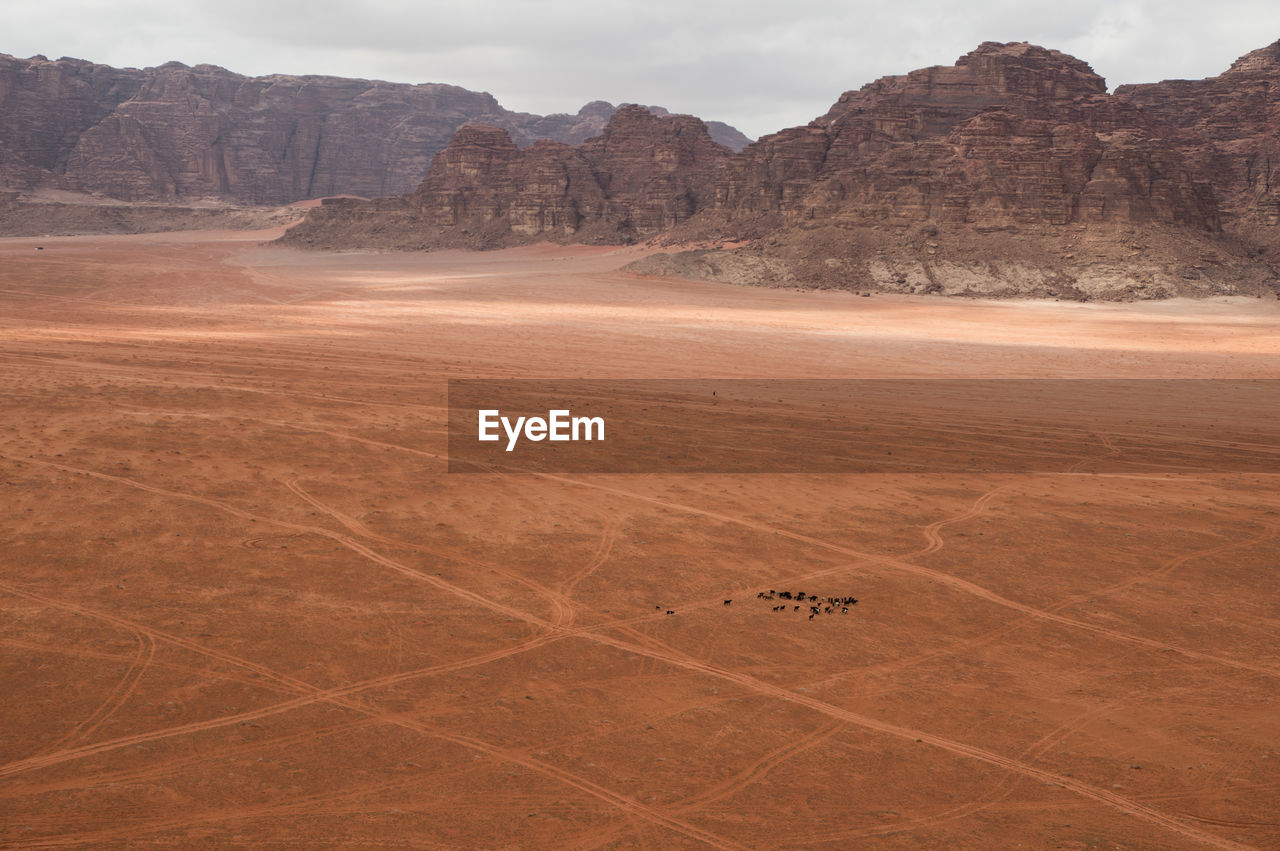 SCENIC VIEW OF DESERT LAND