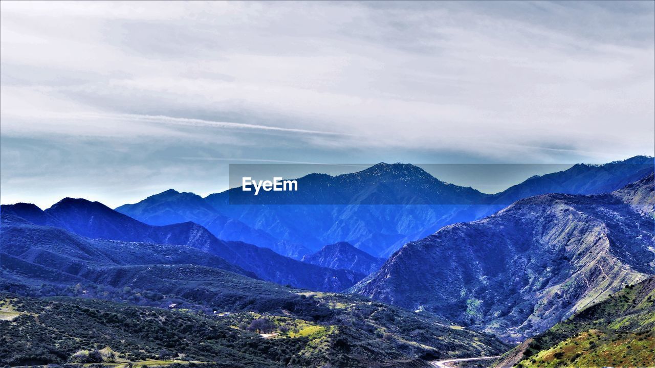 SCENIC VIEW OF DRAMATIC LANDSCAPE