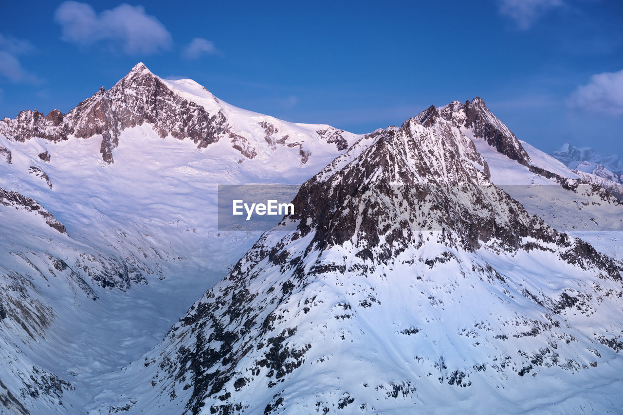 Swiss Alps Snow Cold Temperature Winter Mountain Eyeem