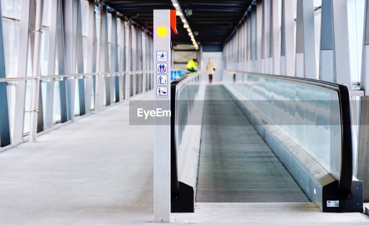 Taxiway at a railway station