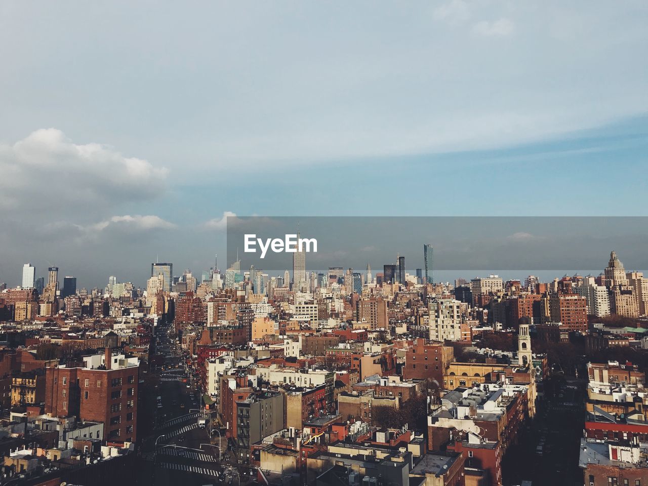 Cityscape against sky