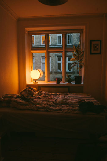 Table in room at home