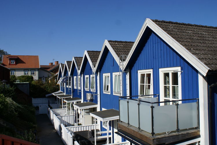 Fishermens village in karlskrona-sweden