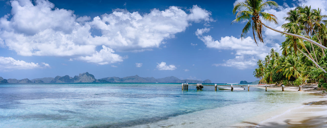 Scenic view of sea